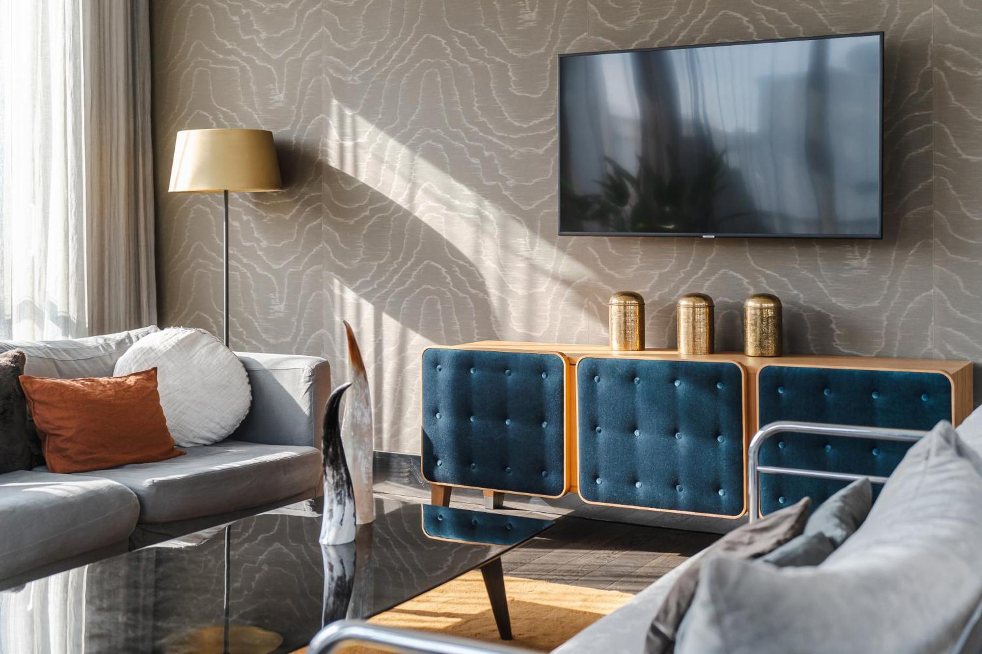 H15 Boutique Hotel, Warsaw, A Member Of Design Hotels 외부 사진 A room at the hotel