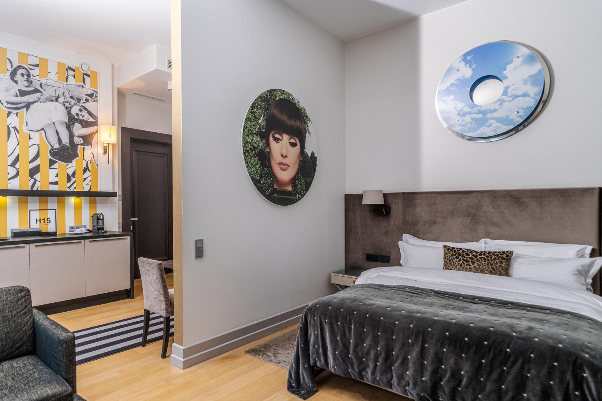 H15 Boutique Hotel, Warsaw, A Member Of Design Hotels 외부 사진 A room at the Hotel