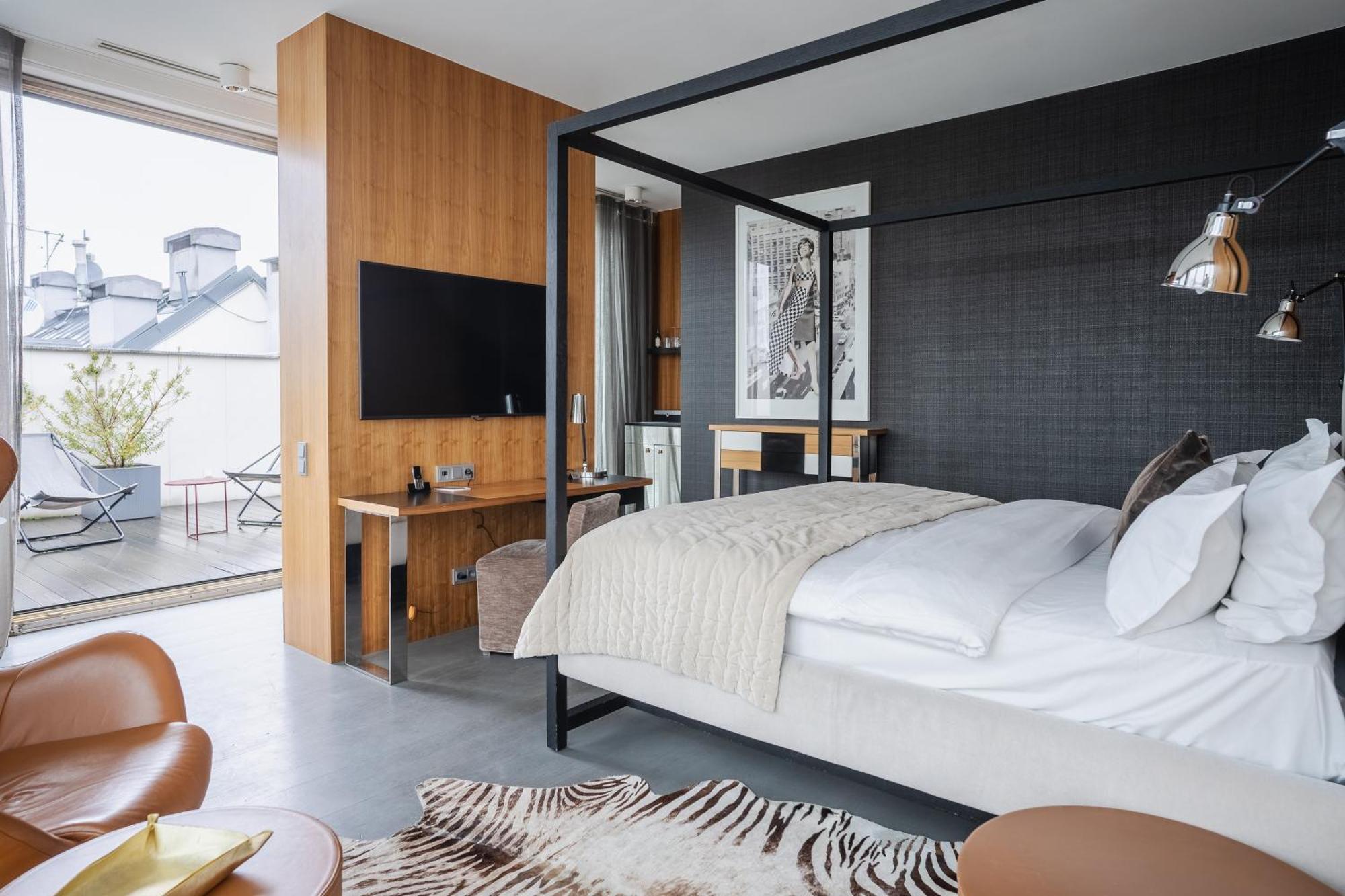 H15 Boutique Hotel, Warsaw, A Member Of Design Hotels 객실 사진 A bedroom at the hotel
